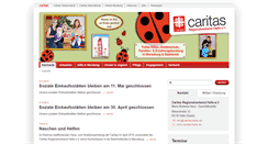 Desktop Screenshot of caritas-halle.de
